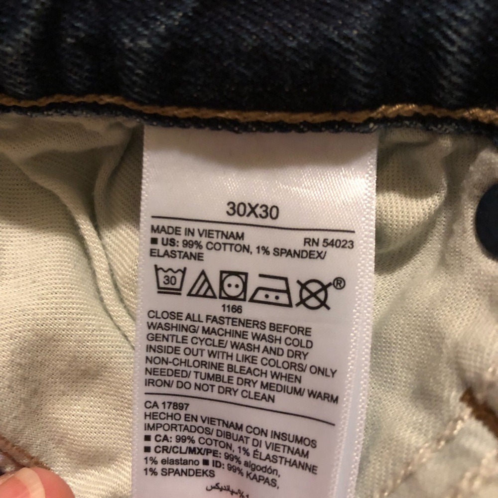 Old Navy Straight Leg Athletic Taper Size 30 - Picture 4 of 5